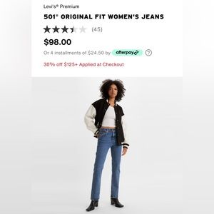 Levi's® Premium 501® ORIGINAL FIT WOMEN'S JEANS